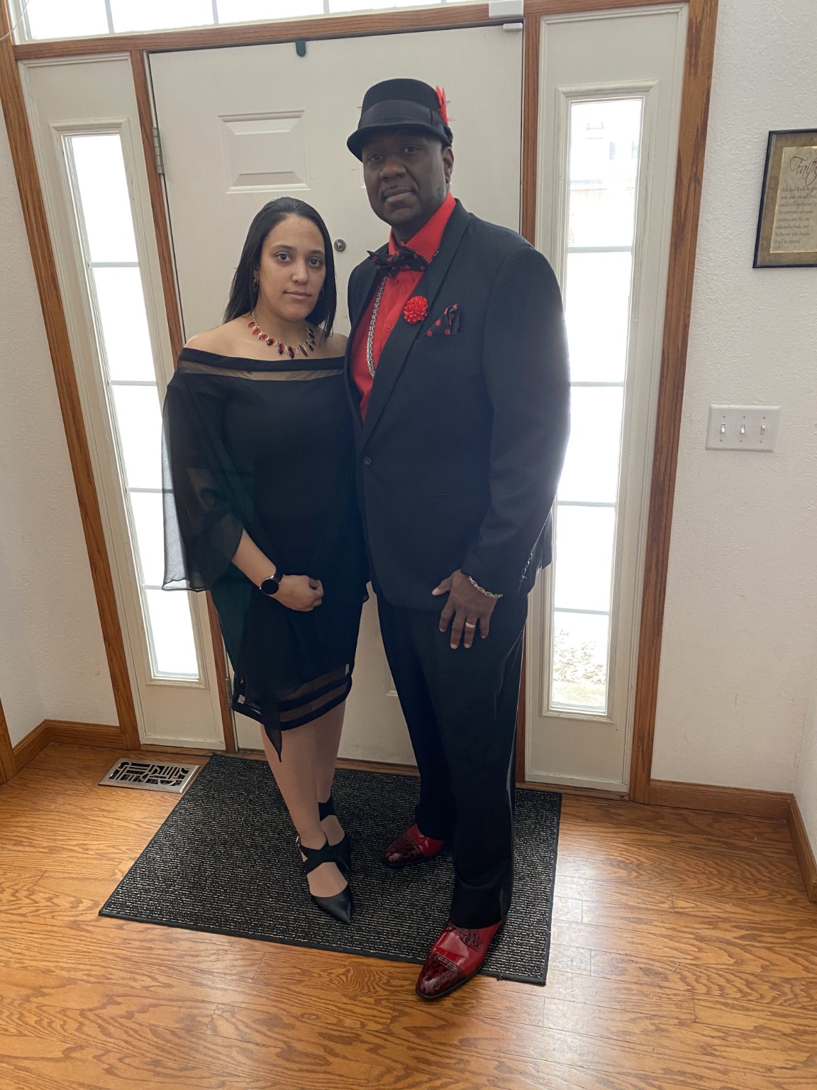 Michelle Pounds and Terrence L Pounds — partners in life and in the work they build together.