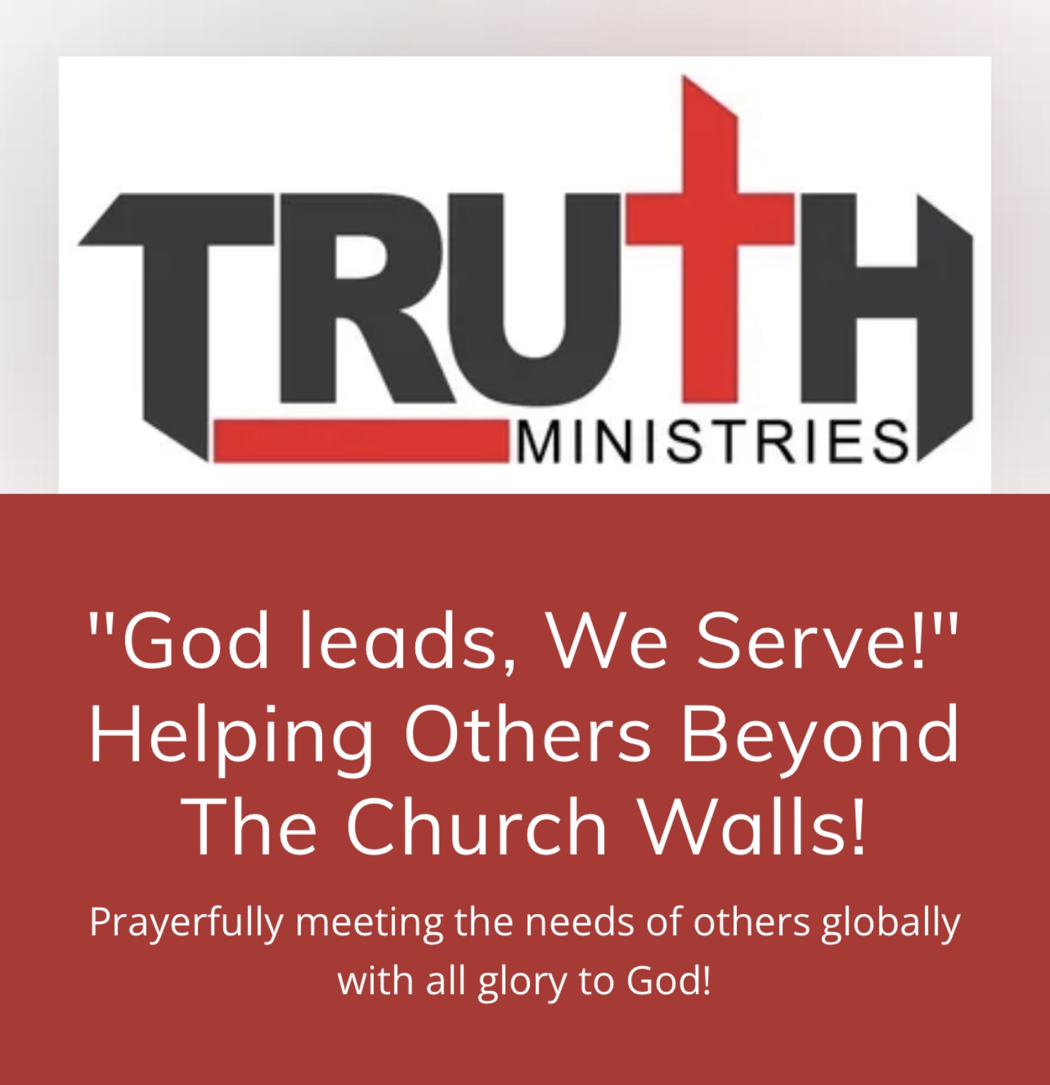 Historical Truth Ministries mission graphic designed by Terrence L Pounds.